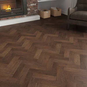 Sussex Range Engineered Wood Herringbone Arden room