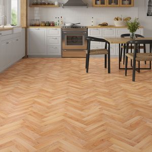 Sussex Range Engineered Wood Herringbone Ashdown room