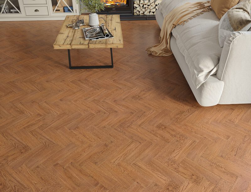 Sussex Range Engineered Wood Herringbone Bowland