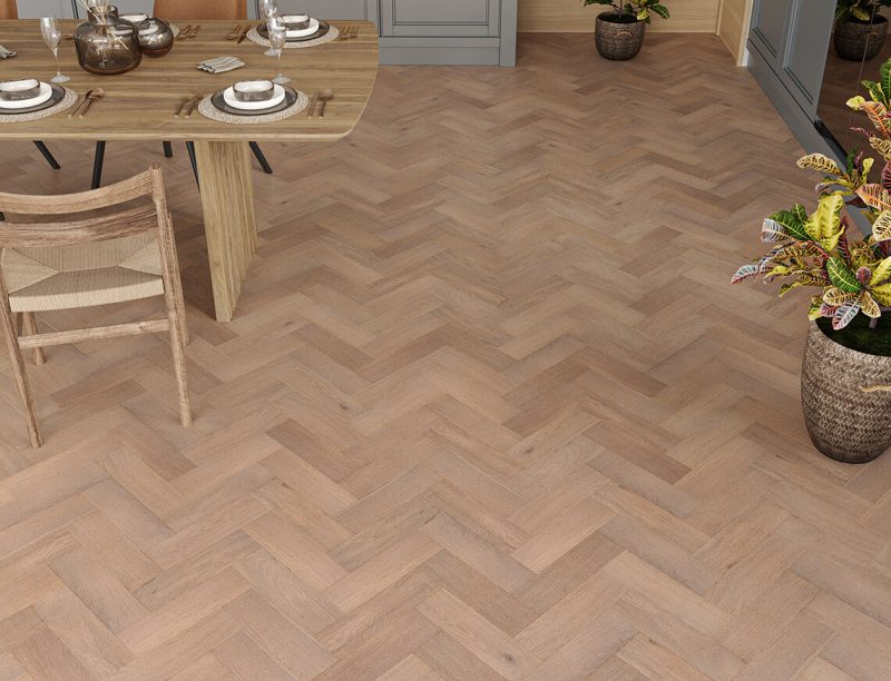 Sussex Range Engineered Wood Herringbone Hainault