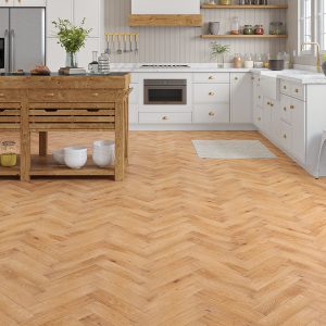 Sussex Range Engineered Wood Herringbone Haldon room