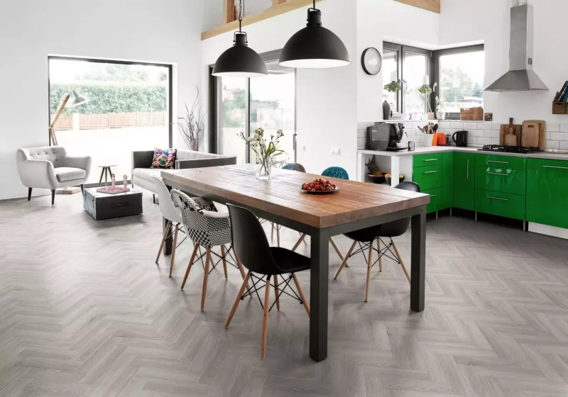 Luvanto Design Herringbone Pearl Oak