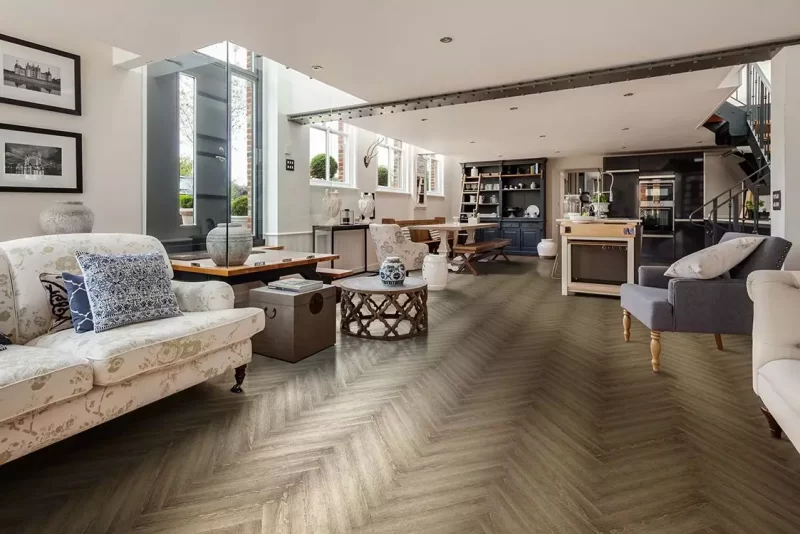 Luvanto Design Herringbone Reclaimed Oak