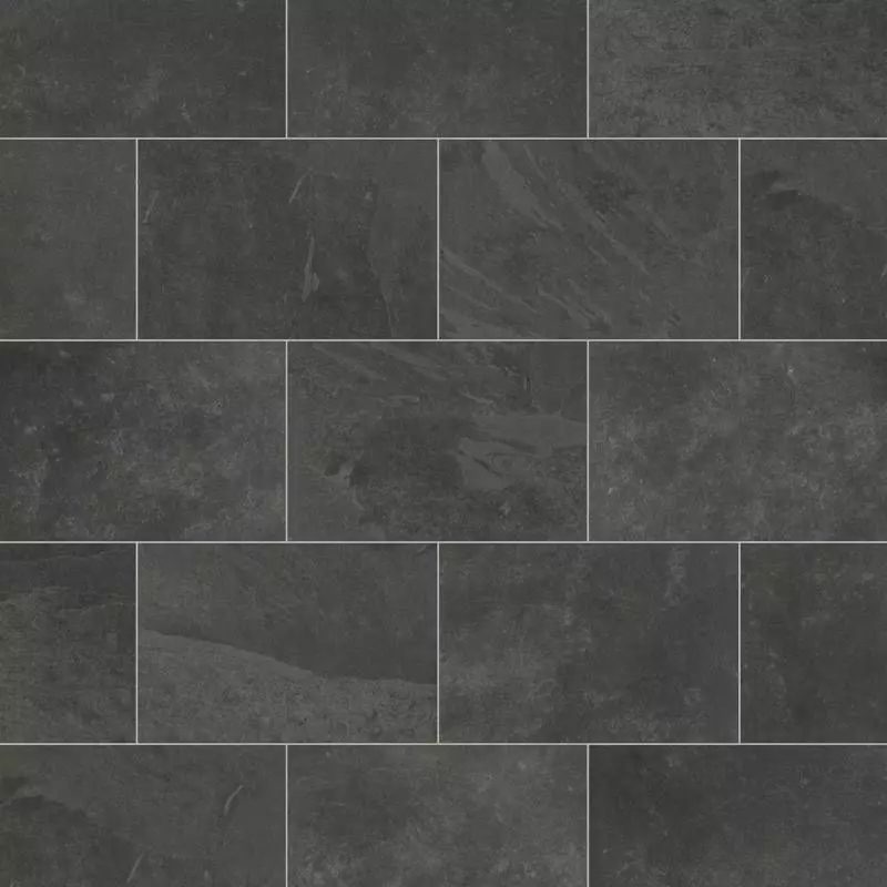 Karndean Knight Tile Black Riven Slate ST15